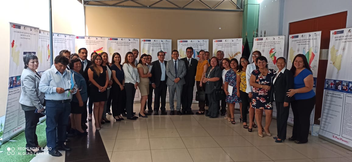 Presentación del Asis Local de 20 Distritos de Lima Metropolitana