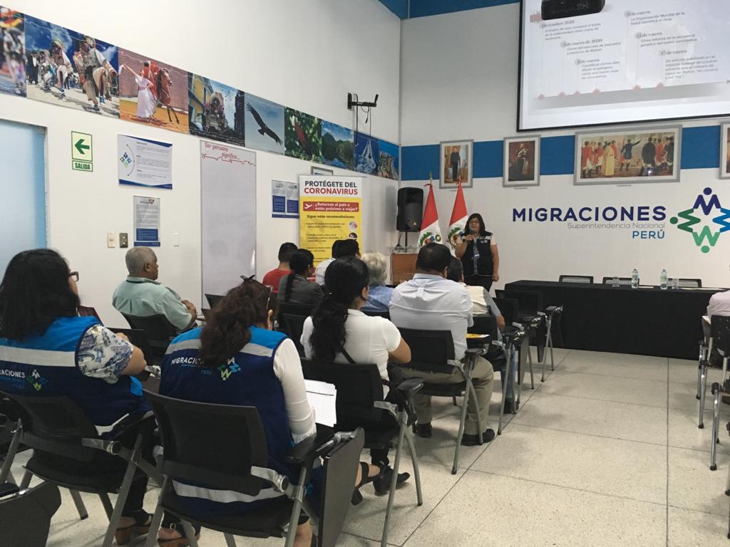 CDC brindad asistencia técnica al equipo de Migraciones sobre Vigilancia, Prevención y Control del COVID-19
